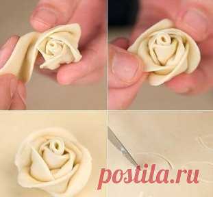 Украшаем каравай лепкой из теста