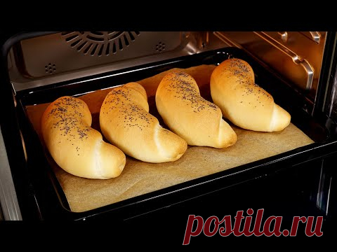 РОГАЛИКИ по 6 копеек! Вкуснейшая выпечка! Рогалики с маком по ГОСТу