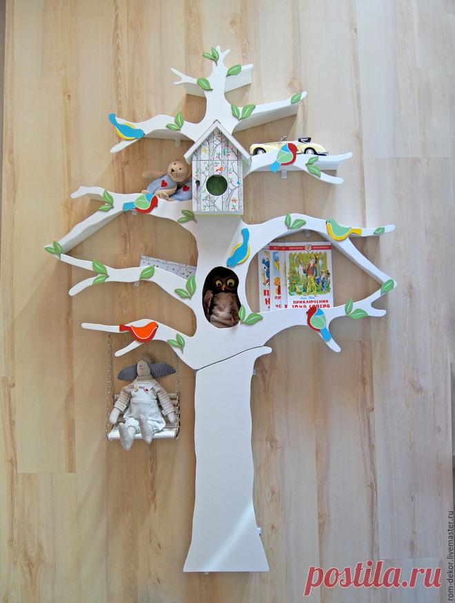 Сказочное дерево-полка 📚