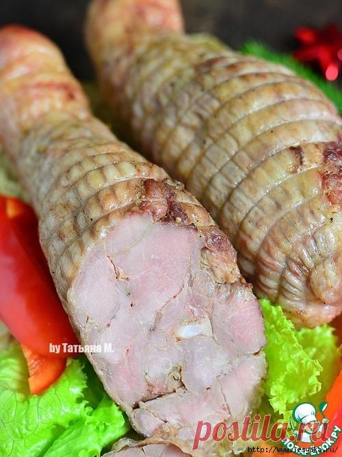 Пикантная холодная закуска из голени индейки!