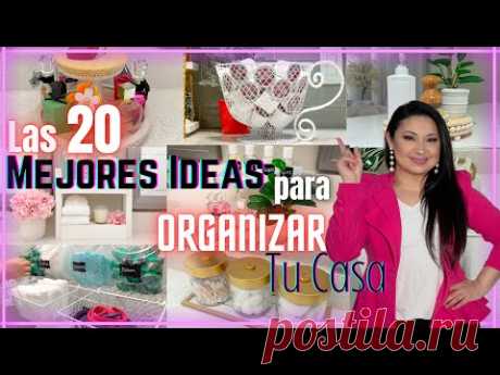 20 IDEAS para ORGANIZAR y DECORAR tu CASA / Manualidades faciles y elegantes / Dollar Tree DIY