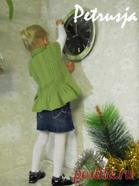 Жакет &amp;#171;Араны и медведи&amp;#187; | Вязание для девочек | Вязание спицами и крючком. Схемы вязания.