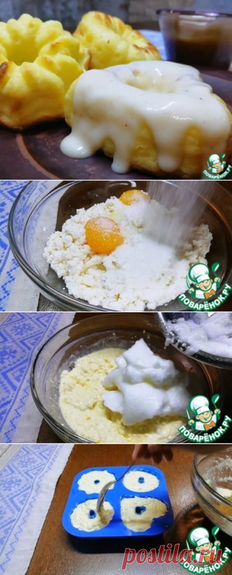 Сырники в духовке со сметанно-медовым соусом – кулинарный рецепт