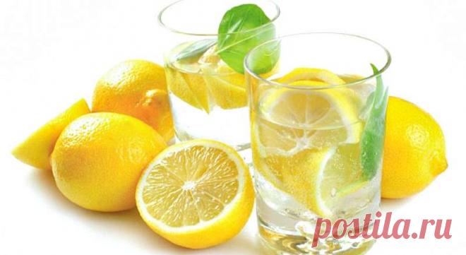 Зачем пить утром воду с лимоном - Сам себе волшебник