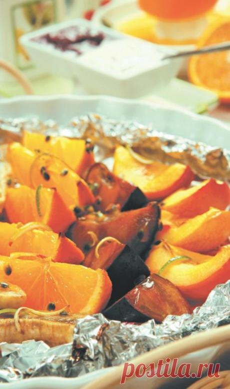 А. Селезнёв. Домашняя выпечка. С фруктами..