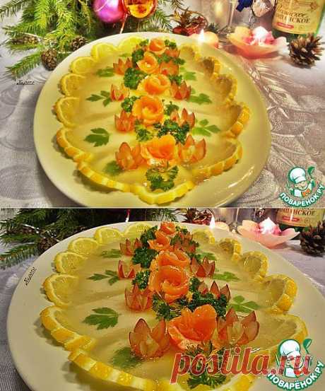 Заливное из судака.