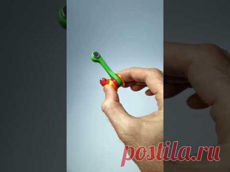 🌑 Магнитный спиннер Физическая игрушка антистресс на 3D принтере #3dprinting #Shorts Игорь Белецкий