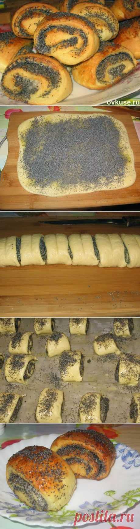 Вкусные булочки с маком - Простые рецепты Овкусе.ру