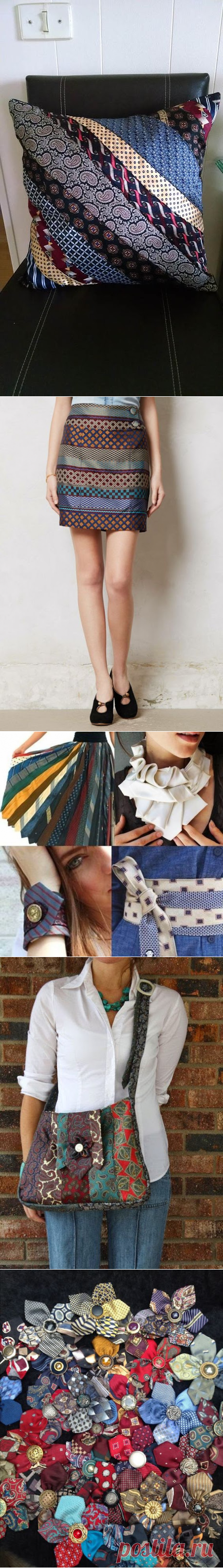 Ideas sobre cómo hacer manualidades con corbatas viejas