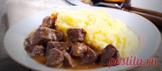 Гуляш с подливой, как в детском саду 


 


Совсем не сложное, но очень вкусное мясное блюдо для повседневного меню. Обычно жёсткая говядина после тушения становится мягкой, сочной и нежной и прекрасно сочетается с любым гарниром, особен…