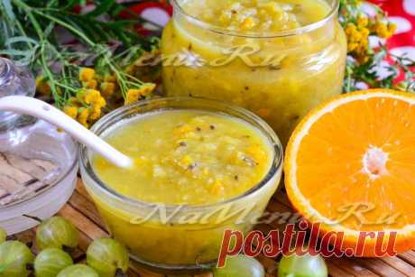 Варенье из крыжовника с апельсином на зиму через мясорубку