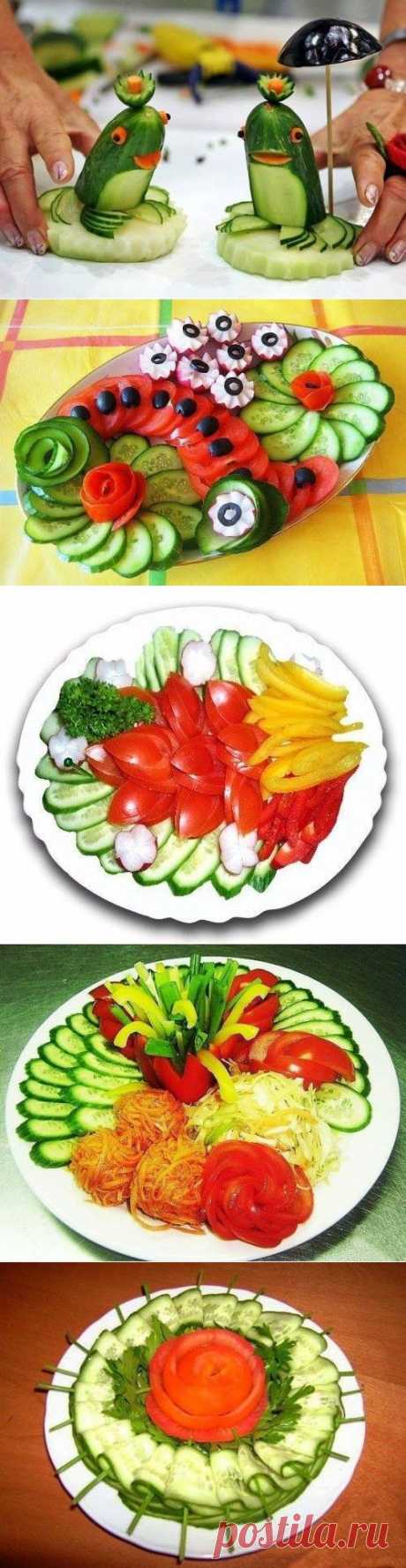 (+1) тема - Оформление овощных нарезок | ВКУСНО ПОЕДИМ!