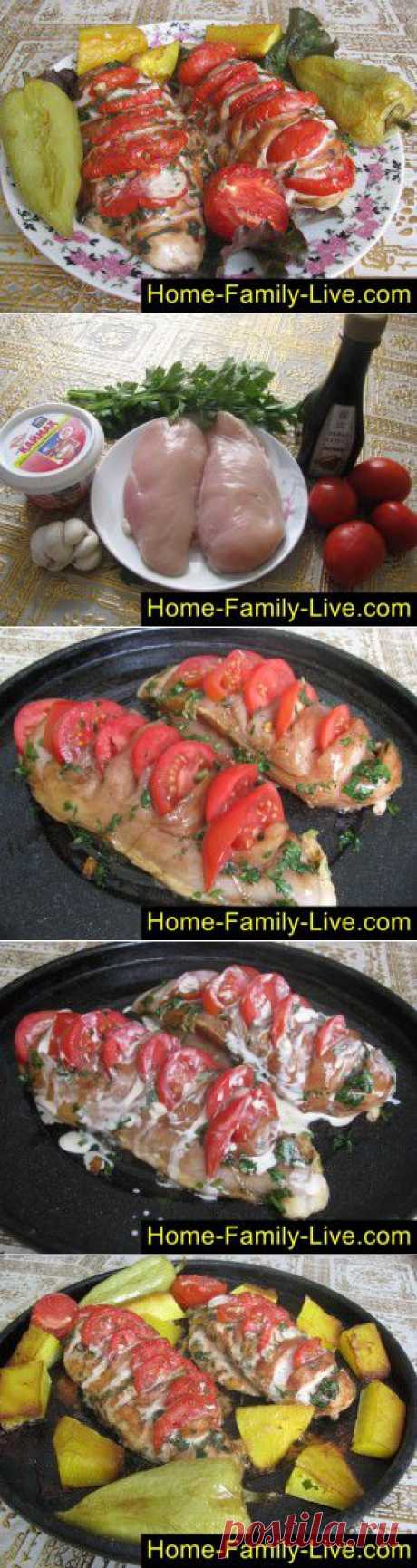 Куриная грудка - пошаговый фоторецепт - грудка по системе минус 60