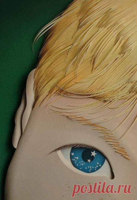 Картины из бумаги Карлоса Мейра / Бумага и карандаши (скрапбукинг, оригами, и т.д.) /