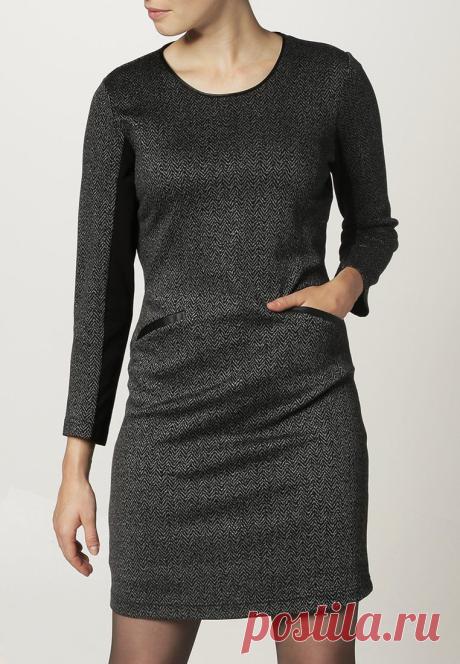 Vero Moda KEITH - Vestito di maglina - medium grey melange - Zalando.it