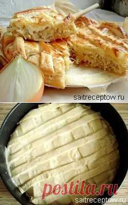 Луковый пирог | Сайт рецептов