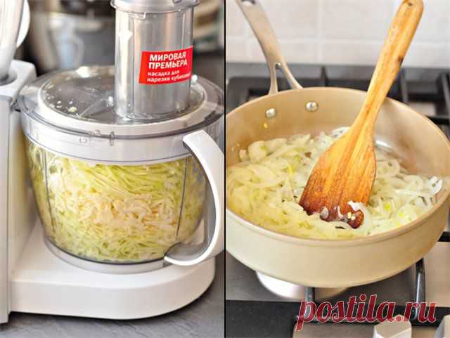 Вкусная пауза - Капустная начинка для пирогов и пирожков. Слоёный рулет с этой начинкой.