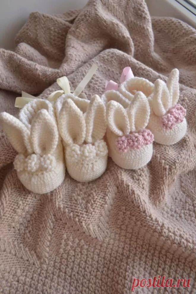 пинетки на выписку