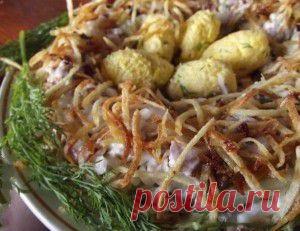 Салат "Гнездо глухаря" - "Готовим вместе" - olga.osipova.71@bk.ru - Почта Mail.Ru