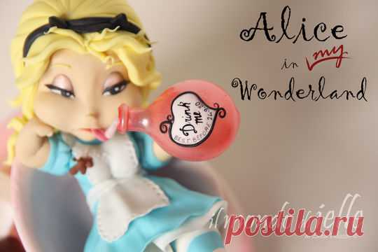 Alice in My Wonderland 1 - Cake by il mondo di ielle - CakesDecor