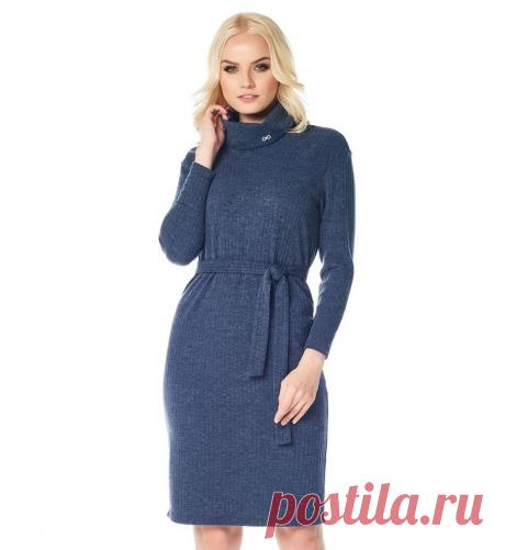 Купить платье с воротником хомут в интернет магазине
