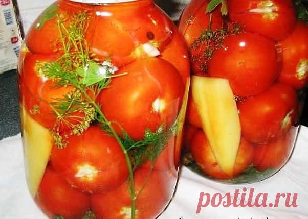 Рекомендую! Вкуснейшие консервированные помидоры