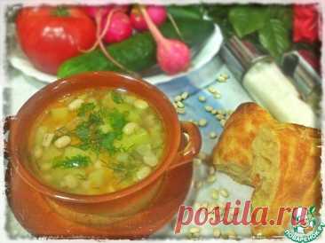 Фасолевый суп с курицей Кулинарный рецепт