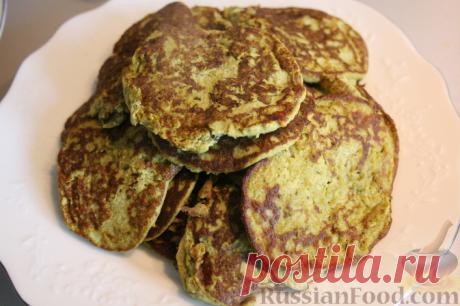 Рецепт: Оладушки из брокколи на RussianFood.com