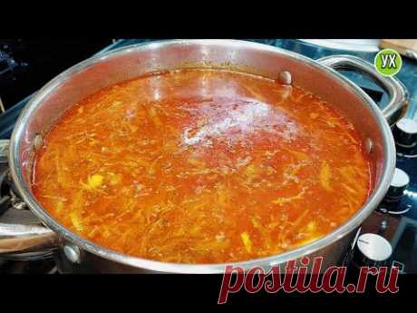 Мой ЛЕТНИЙ БОРЩ с пампушками, которым я покорила своего мужа!