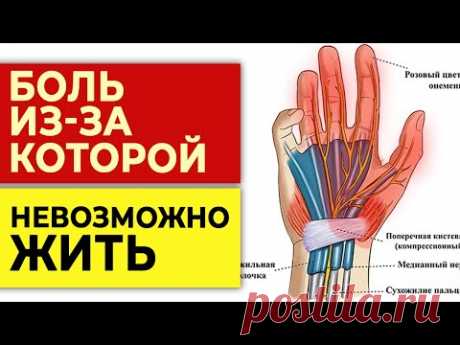 Боль в кистях рук уйдет НАВСЕГДА! / Лечебная гимнастика для кистей и пальцев рук.