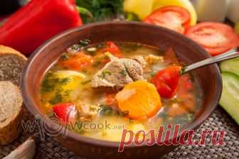 Шурпа из баранины, классический пошаговый рецепт с фото. - wowcook.net - самые вкусные кулинарные рецепты