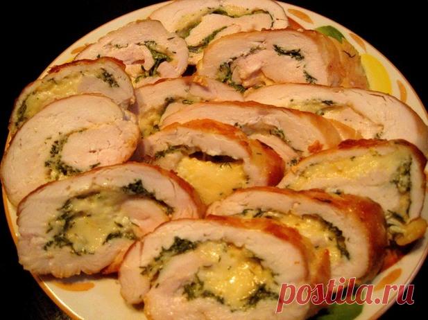 7 рецептов вкусных куриных рулетиков с начинкой