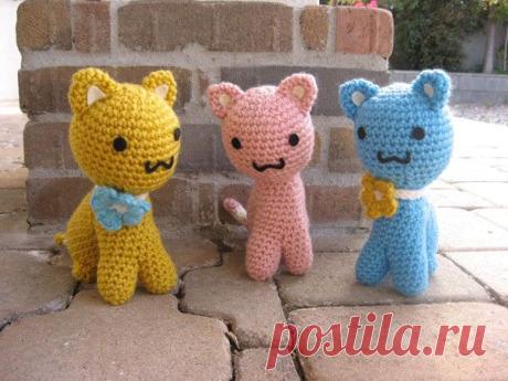 Кошка описание амигуруми