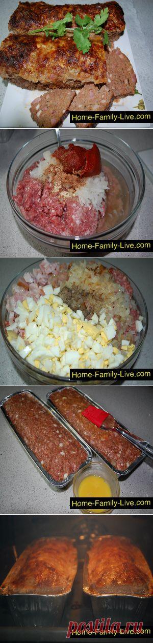 Мясной хлеб - Кулинарные рецепты