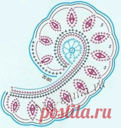 Ирландский мотив - завиток - Ирландское кружево
