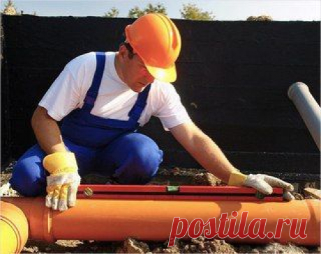 Какой уклон канализационной трубы должен быть