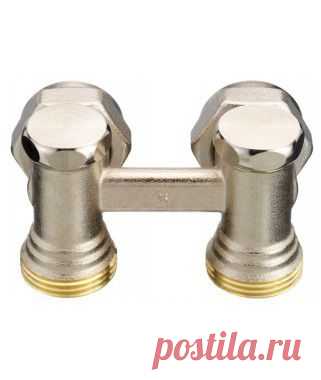 Н - образный запорный клапан DANFOSS RLV - KS угловой (на радиатор G1\2A)
Н-образные запорные клапаны RLV-KS предназначены для присоединения отопительных приборов с нижним подключением с межосевым расстоянием 50 мм к трубопроводам горизонтальных двухтрубных систем отопления. 
Позволяют отключать отдельные отопительные приборы в работающей системе с целью их демонтажа или технического обслуживания.