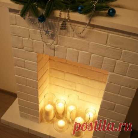 Очень красивый камин своими руками - МирТесен