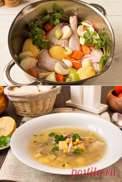 из курицы по-римски - Пошаговый рецепт с фото | Первые блюда | Вкусный блог - рецепты под настроение