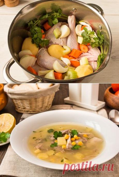 из курицы по-римски - Пошаговый рецепт с фото | Первые блюда | Вкусный блог - рецепты под настроение