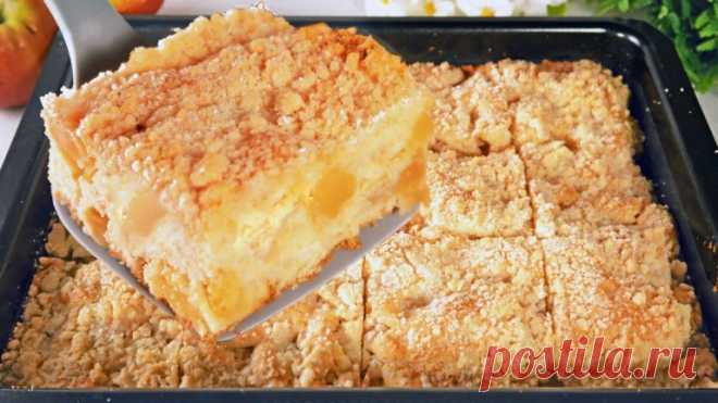 Безумная вкуснятина: пирог с яблоками. И торта не надо. Век живи век учись. - СУПЕР ШЕФ