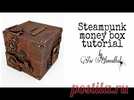 steampunk money box dt project for cre-artive corner