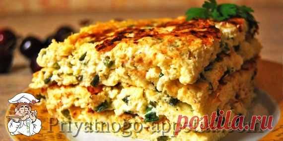 Омлет с творогом