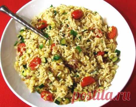 Рис с овощами в мультиварке: пошаговый кулинарный рецепт