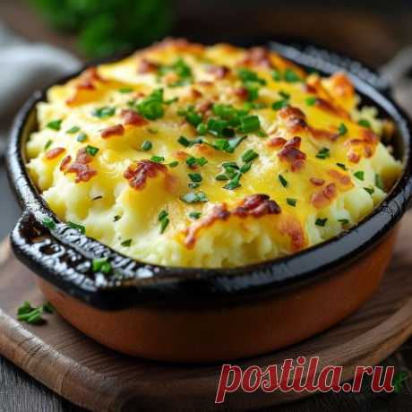 Рецепт простой запеканки из картофеля