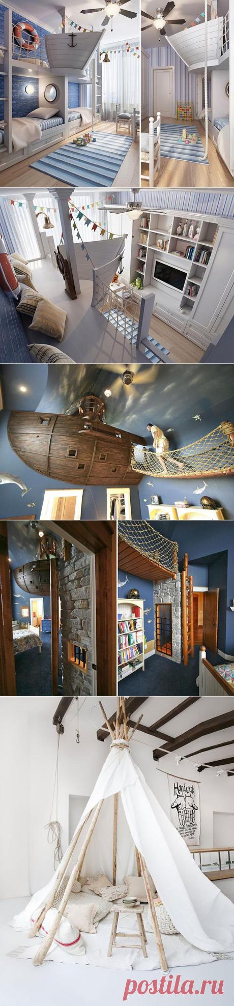 Крутой дизайн детских комнат | Это интересно!