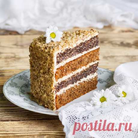 Anybenyraba: орехово-маковый торт с кофе