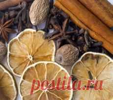 Сушеные апельсины для декора