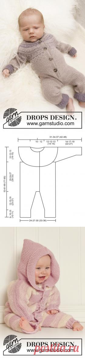 Комбинезон с жаккардовым узором