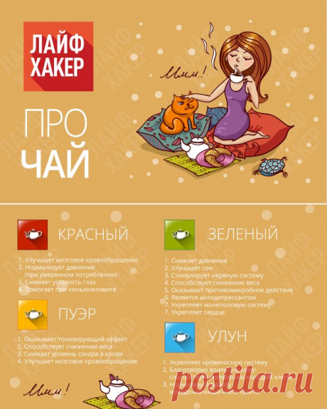 Чем может быть полезен чай для вашего здоровья - Лайфхакер
